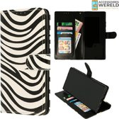 Bookcase Zebra - Samsung Galaxy A72 4G / A72 5G - Portemonnee hoesje