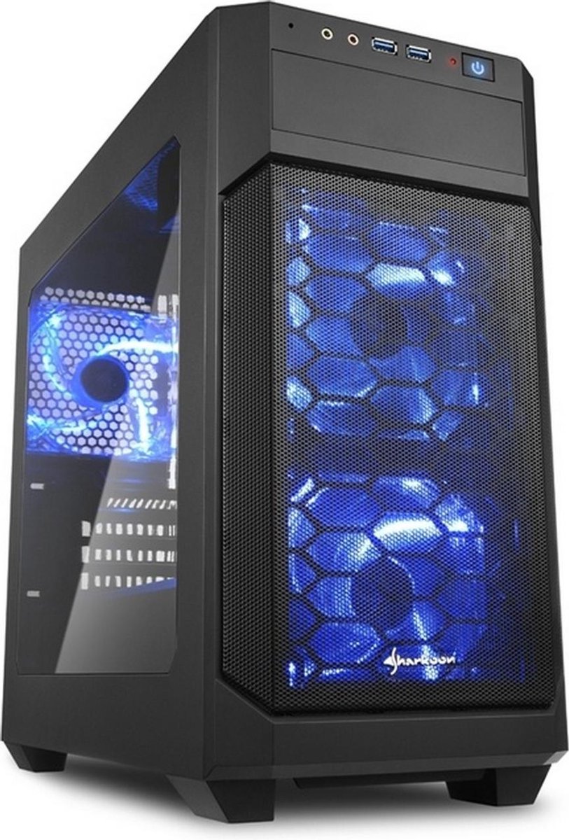 Intel i5 11600K - Upgrade Game PC / Gaming Computer - GT 1030 - 960GB SSD - 16GB RAM - V1000 BLUE