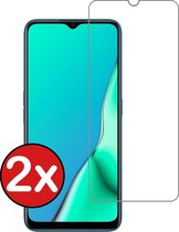 OPPO A5 2020 Screenprotector Glas Gehard Tempered Glass - OPPO A5 2020 Screen Protector Screen Cover Glas - 2 PACK
