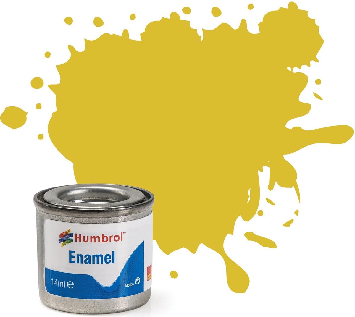 Humbrol Enamel Modellak - Nr. 081 Lichtgeel - 14 ml