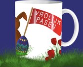 The Mokken Boutique - Mok voor Pasen met Paashaas en Paaseieren - Pasen, Paasbrunch, tafel decoratie
