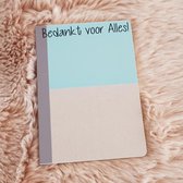 Cadeau liefste juf meester set van 2 notitieboeken a6 met tekst bedanken juffen juffendag meesterdag afscheid klas groep school notitieboek Afscheidscadeau collega  Juffendag cadeau  afscheid