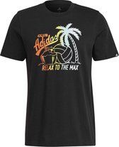 Adidas Aeroready Graphic Tee Heren - Maat M