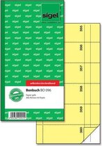 Sigel - bonboekje - Expres - zelf kopiërend - 10,5x20cm - 360 nrs - geel - SI-BO096