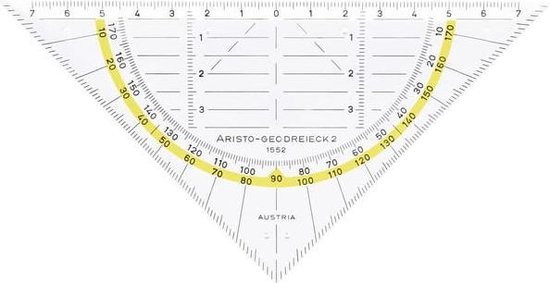 Aristo geodriehoek - 14 cm - AR-1552 - Aristo