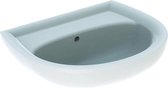 Geberit Renova Wastafel Zonder Kraangat Met Overloop 550x450mm Wit