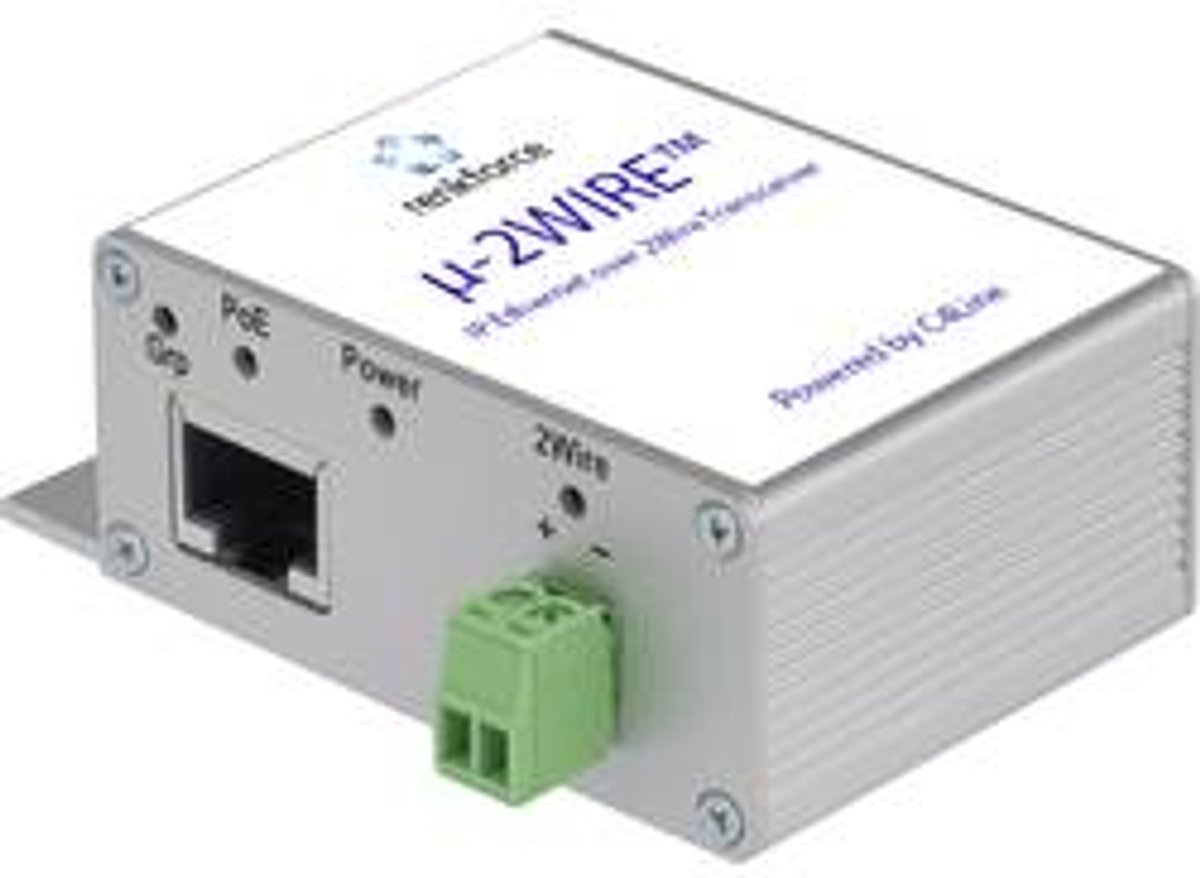 Renkforce RF-3395610 Netwerkuitbreiding 2-draads Reikwijdte (max.): 300 m 1 stuk(s) 200 MBit/s Met PoE-functie
