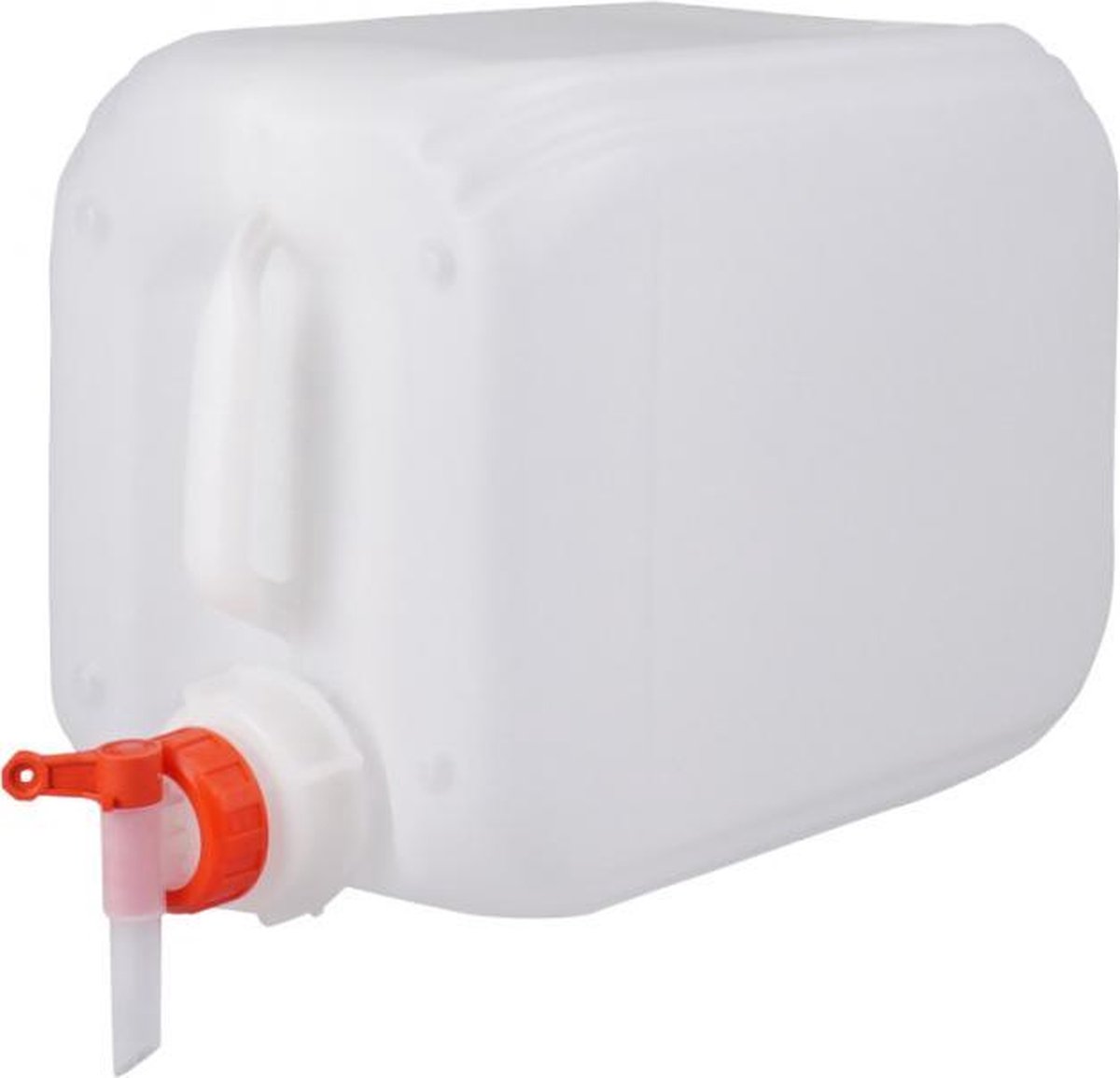 Jerrycan 10 Liter | met kraan | geschikt voor water | UN gekeurd | benzine | handig stapelbaar | food grade | inclusief dop | totaal te legen | noodpakket