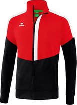 Erima Sportjas - Maat 164  - Unisex - rood/zwart/wit