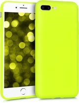 kwmobile telefoonhoesje geschikt voor Apple iPhone 7 Plus / iPhone 8 Plus - Hoesje voor smartphone - Back cover in neon geel