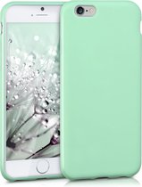 kwmobile telefoonhoesje voor Apple iPhone 6 / 6S - Hoesje voor smartphone - Back cover in mat mintgroen