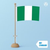 Tafelvlag Nigeria 10x15cm | met standaard