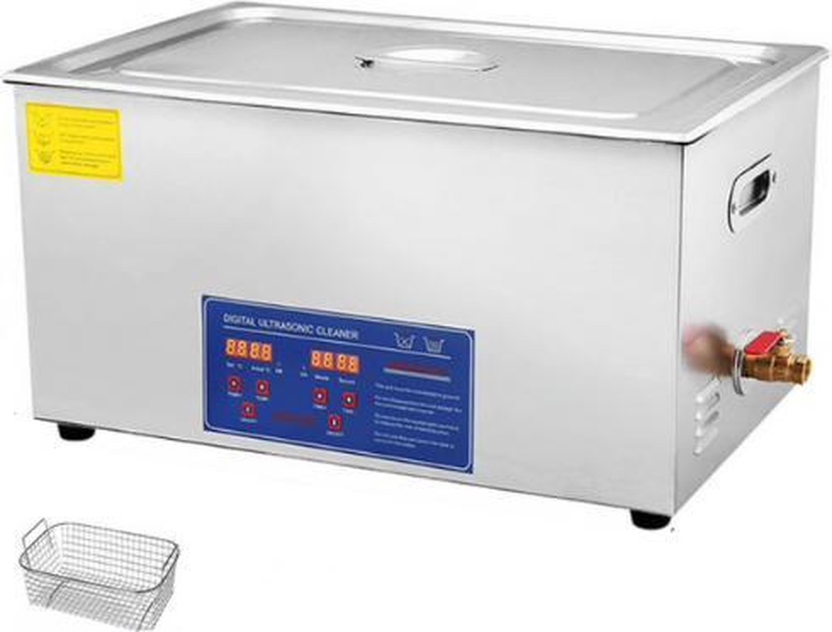 Ultrasone Reinigingsapparaat 48 KHz Reiniger Voor Brillen En Sieraden 640 Ml 40 W Incl Pincet Microvezeldoek 2327703346