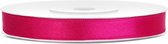 Ruban satin rose dur 6mm / rouleau 25m