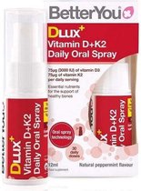 BetterYou DLux Vitamin D+K2 Daily Oral Spray 15ml