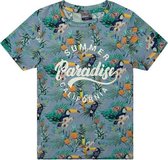Vinrose - Jongens T shirt Paradise - Maat 98/104