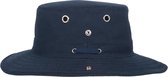 Hatland - UV Boonie hoed voor heren - Portland - Marineblauw - maat L (59CM)