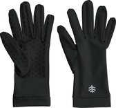 Coolibar - UV-werende handschoenen voor volwassenen - Sawyer - Zwart - maat XL (22-23,5cm)