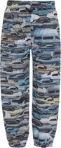 MOLO - Regenbroek voor jongens - Waits Cars - Blauw/Multi - maat 92-98cm