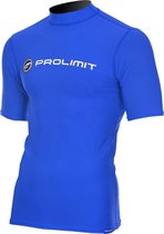Prolimit - Zwemshirt voor heren met korte mouwen - Royal blauw - maat M