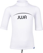 JuJa - UV-zwemshirt korte mouwen kinderen - wit - maat 164-170cm - UPF50+ - Gemaakt van gerecyclede PET-flessen - UV werende kleding - Duurzame keuze - Geweldige pasvorm
