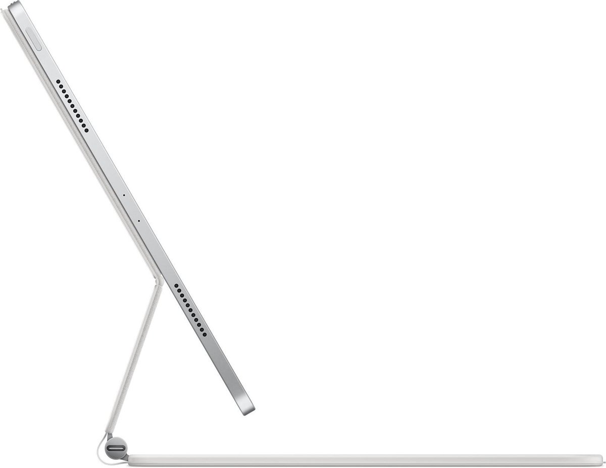 Apple - Magic Keyboard - iPad Pro 12.9‑inch (3e, 4e en 5e generatie) - US QWERTY - Wit — cadeau in Telefoon & Tablet - foto 4