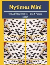 Nytimes Mini Crosswords Book Left Brain Puzzle Books