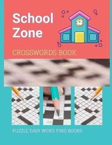 School Zone Crosswords Book Puzzle Easy Word Find Books