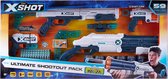 ZURU X-Shot Pijltjes Pistool - Ultimate Shootout Pack - Blaster (4 Pistolen, 72 Darts, 6 Blikjes)