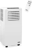 Mobiele airco - Eden ED-7007 Airconditioner met afstandsbediening - 7000 BTU – Energie klasse A - Voor ruimte tot 60 m³ - Temperatuurinstelling van 16⁰C tot 31⁰C - Krachtige airco, ventilator en ontvochtiger in één + Gratis Raamafdichtingskit