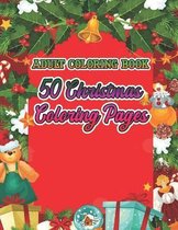 Adult Coloring Book 50 Christmas Coloring Pages