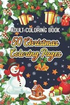 Adult Coloring Book 50 Christmas Coloring Pages