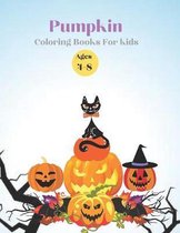 Pumpkin Coloring Books For kids Ages 4-8
