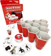 MadPong - Beer pong - Bier pong spel - Drankspel -  Drankspellen - Do or shot - red cups - shot cups - gezelschapsspel voor volwassenen