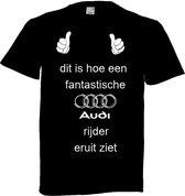 Audi T-shirt maat M