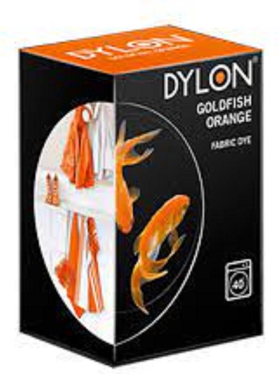 Dylon Machineverf - Textielverf - Kleurvaste machineverf 200 gr. - 55 -  Goldfish Oranje | bol.com