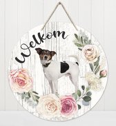 Welkom - Boerenfox | Muurdecoratie - Bordje Hond