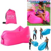 SeatZac Junior roze - chill bag zitzak - chill bag
