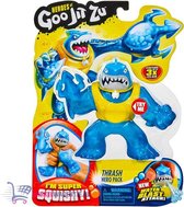 Heroes of Goo Jit Zu - Trash Hero Pack Speelfiguur + 3 stickers! | Superhelden Speelgoed Speelpop | Actiefiguur voor kinderen jongens meisjes | Squishies Squishy Stretch Twist Goo Jit Zu Hero