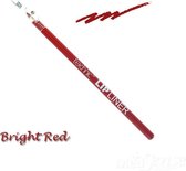 Lipliner - Bright Red- met puntenslijper-Technic