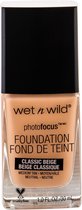 Wet n Wild - Photo Focus Foundation Fond de Teint - Makeup 30 ml Classic Beige -