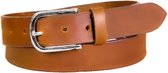 Luxe Riem - Echt Leer / Leder - Totale Lengte 135 cm - Cognac
