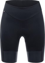 Santini Fietsbroek kort zonder bretels Zwart Dames - Alba Shorts Wmax Seat Pad For Women Black - XS