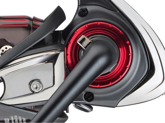 Daiwa 20 Tournament - 4010QD - Molen - Slip Voorop - Zilver - 425 gr - 4.9:1 lagers - Zilver van Merkloos — afbeelding 2