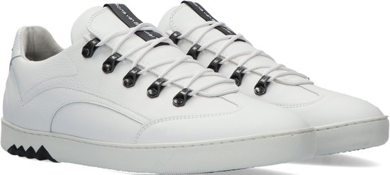 Floris Van Bommel Heren Lage sneakers 16464 - Wit - Maat 47 | bol.com