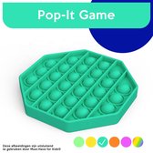 Must-have for Kids® | Pop It "Groen" Achthoek - Pop It Fidget Toy - Fidget Toys - Stress Speelgoed