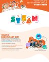 Afbeelding van het spelletje Twin Science | Robotic Art Kit for Kids - Build Your Own Robots - LEGO Compatible - Creative Projects