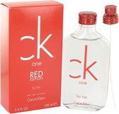 Calvin Klein One Red Edition 100 ml - Eau de Toilette - Damesparfum