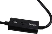 Approx appC05 mobiele telefoonkabel Zwart USB A Samsung 30-pin 1 m