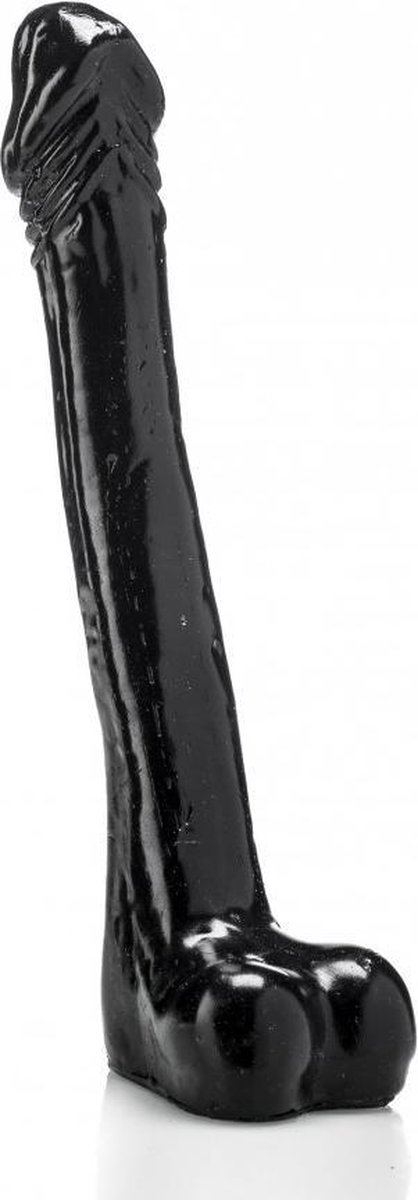 Goedkoopste XXLTOYS - Kees - Dildo - Inbrenglengte 24 X 3 cm - Black - Uniek Design Realistische Dildo – Stevige Dildo – voor Diehards only - Made in Europe